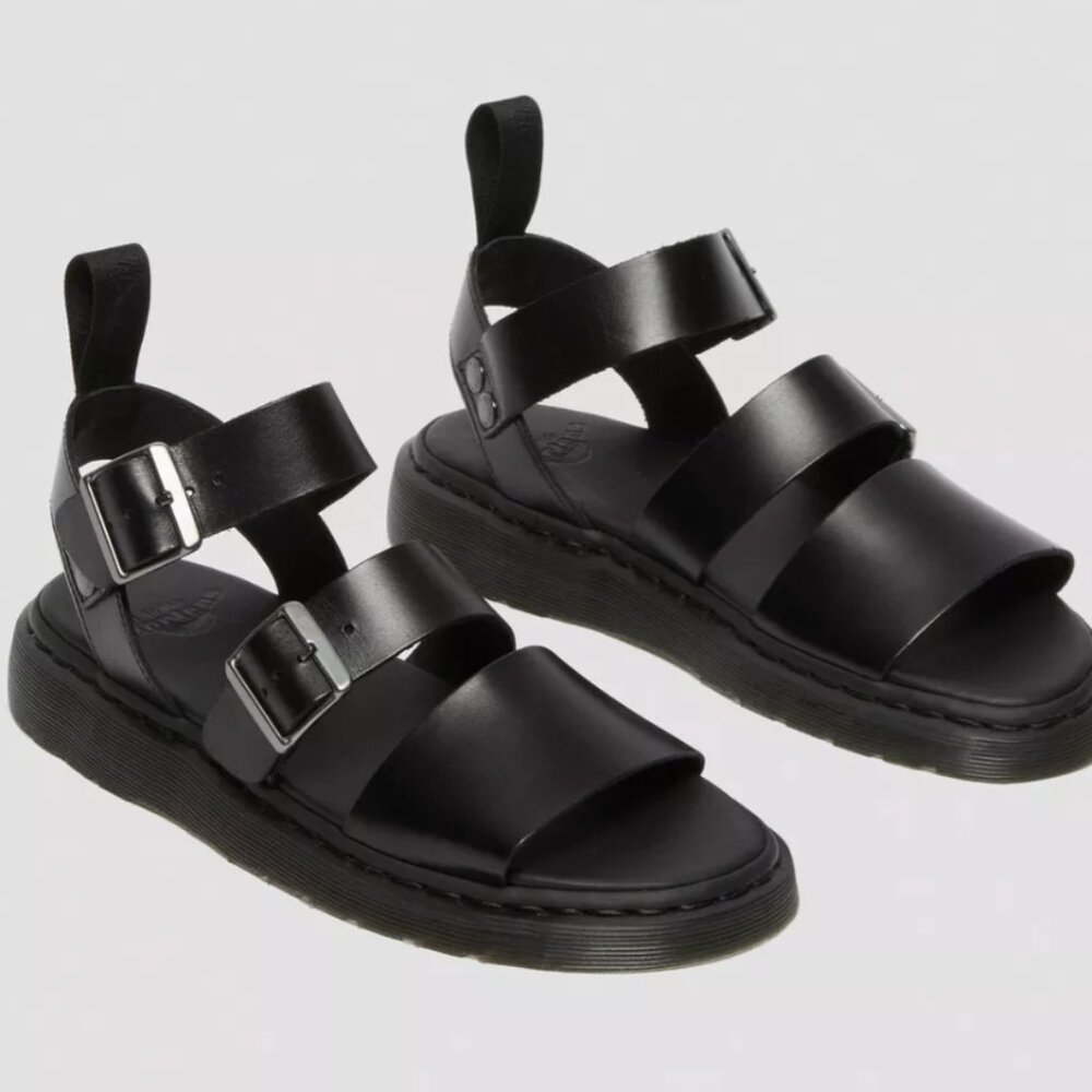 Dr Marten Gryphon Brando Leather Gladiator Sandals
